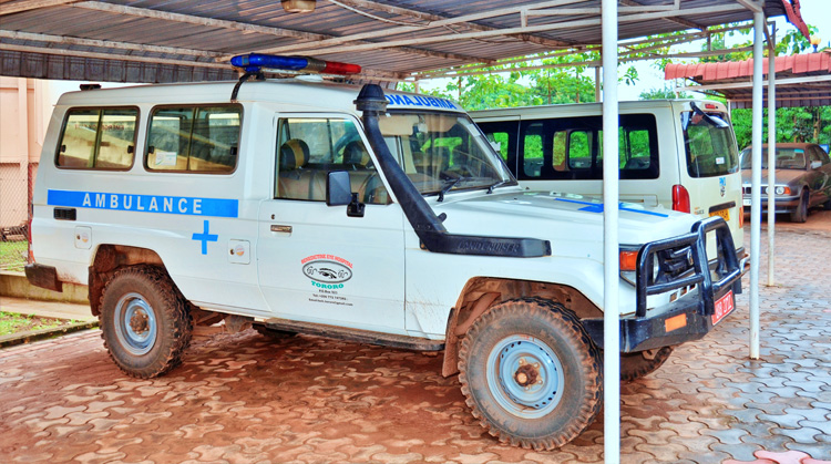 Benedictine Eye Hospital Ambulance